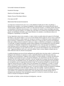 Universidad Autónoma de Querétaro Facultad de Psicología Maestría en Psicología del Trabajo