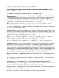 EXAMEN DE PSICOLOGIA SOCIAL− Mayo 2000 (OPCION 1)