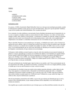 RDSI (Red Digital de Servicios Integrados) VS ADSL (Asymmetric Digital Subscriber Line)