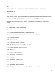 Real Decreto 3275/1982, 12 noviembre, Centrales Eléctricas, Subestaciones y Centros Transformación