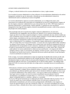 Recursos administrativos