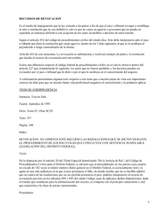 Recursos de revocaci&oacute;n y apelaci&oacute;n