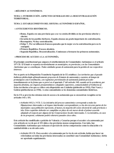 R&eacute;gimen auton&oacute;mico y local en Espa&ntilde;a