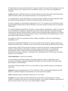 Regi&oacute;n occidental y Zuliana de Venezuela