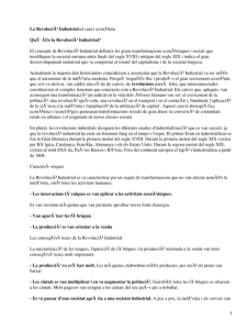 La RevoluciÃ³ Industrial: QuÃ¨ Ã©s la RevoluciÃ³ Industrial? el canvi econÃ²mic