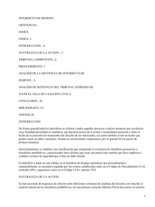 Sentencia de despojo venezolana