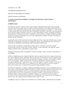 Ackoff & Churchman: An&aacute;lisis Comparativo de Sistemas