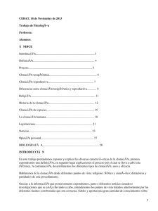 Técnicas de clonación