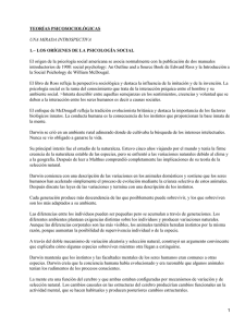 Teorías Psicosociológicas: Una mirada introspectiva