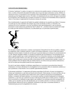 Utensilios prehist&oacute;ricos