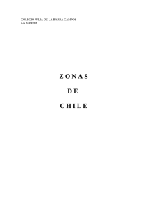 Zonas de Chile