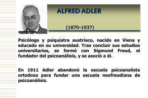 Alfred Adler: psicología individual