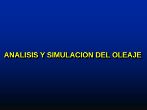 Análisis y Simulación del Oleaje