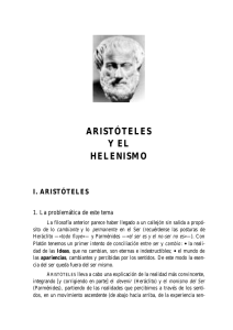 Aristóteles y el Helenismo