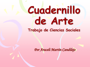 Cuadernillo de Arte Por Araceli Martín Candilejo Trabajo de Ciencias Sociales
