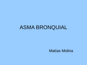 ASMA BRONQUIAL Matías Molina