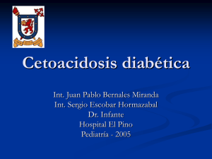 Cetoacidosis diabética