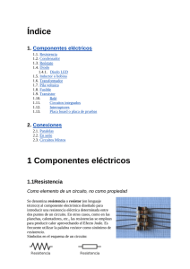 Componentes y circuitos eléctricos