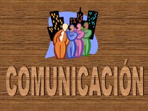 Comunicación: tipología y formas de comunicación