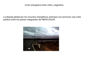 Crisis energética entre Chile y Argentina