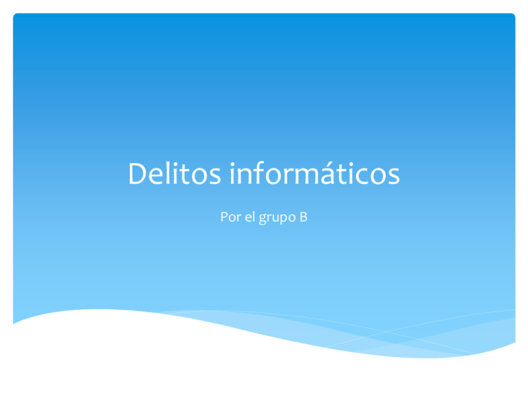 Delitos Informáticos En Argentina 8094