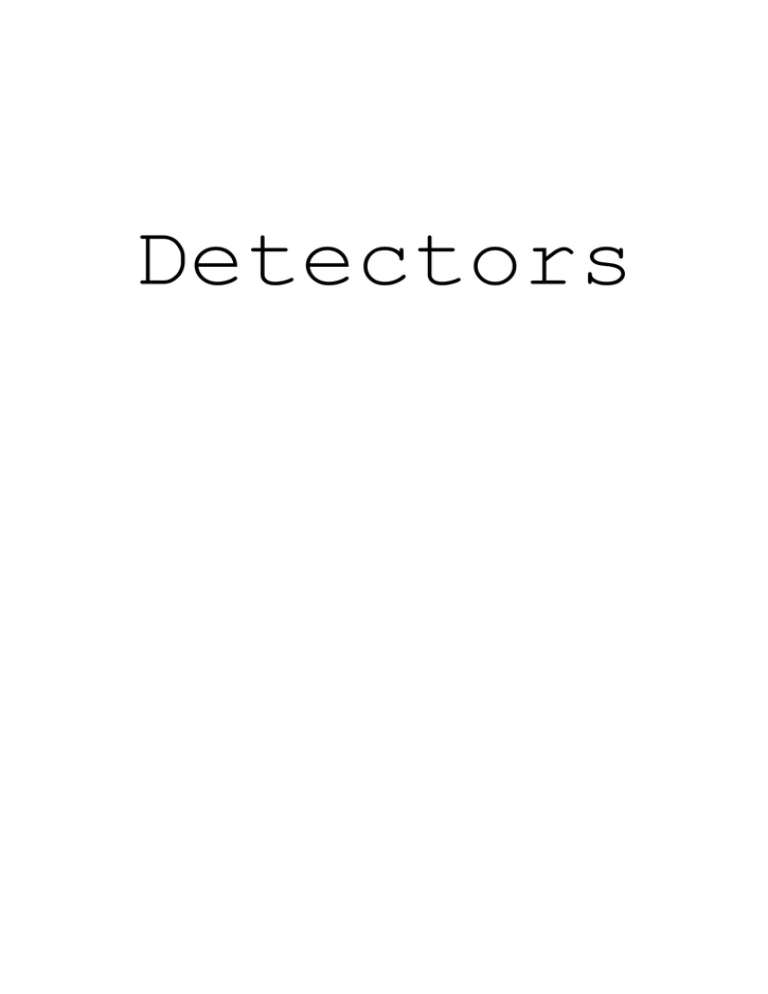 detectors