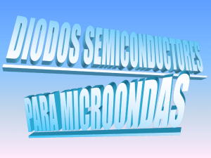 Diodos semiconductores para microondas