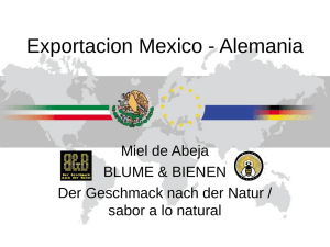 Estrategias comerciales de exportación entre México y Alemania