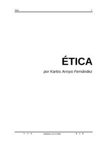 ÉTICA por Karlos Arroyo Fernández