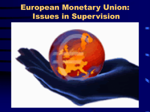 European Monetary Union # UE (Unión Europea) Monetaria