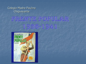 Frente Popular Chile 1936-1941