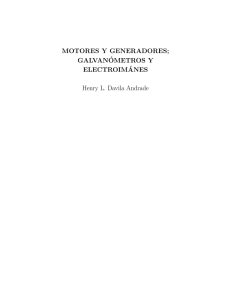 Galvanómetros y electroimanes