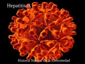Hepatitis B Historia Natural de la Enfermedad
