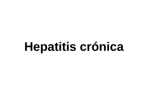 Hepatitis crónica