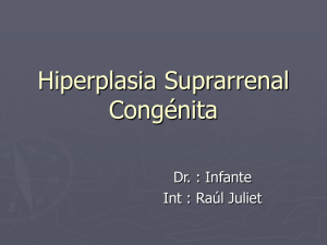 Hiperplasia suprarrenal congénita