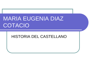 Historia del Castellano