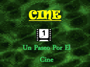 CINE Un Paseo Por El Cine