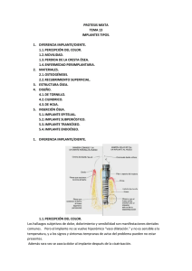 Implantes tipo