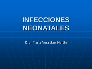 Infecciones neonatales