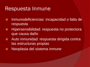 Respuesta Inmune
