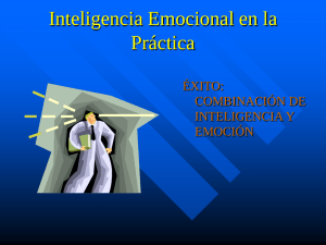 Inteligencia emocional en la práctica