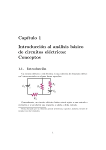 Introducción al análisis básico de circuitos eléctricos