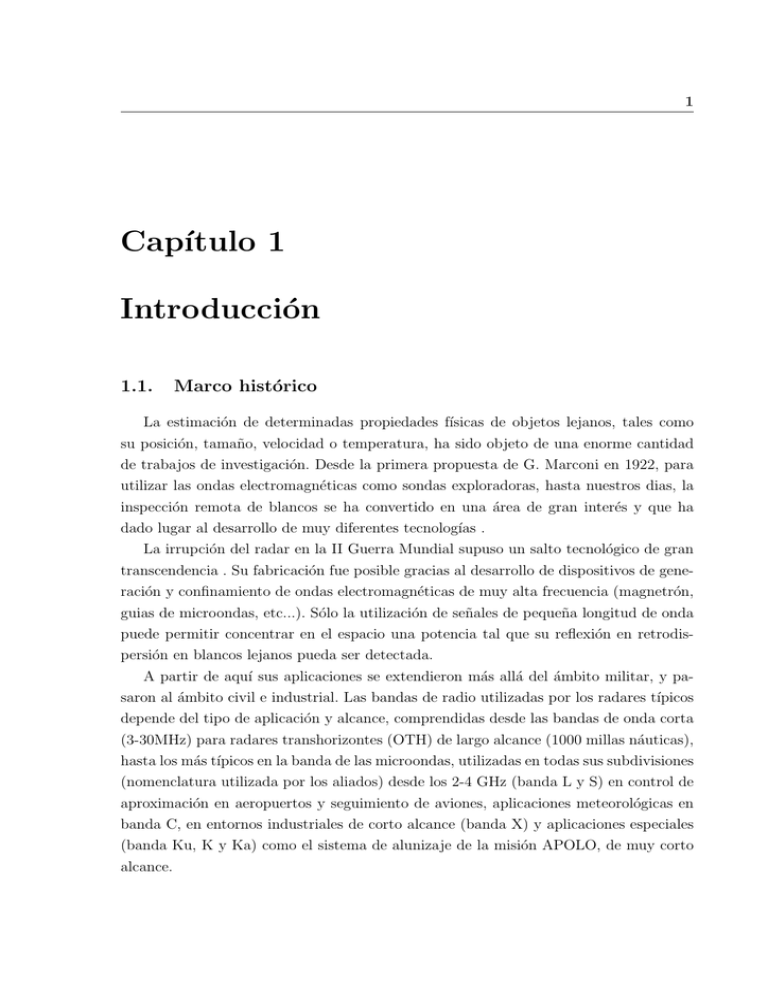 Cap´ıtulo 1 Introducci´ On 1.1.