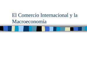 Macroeconomía y comercio internacional