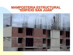 Mampostería estructural colombiana