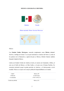 México: Geografía e historia