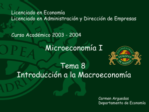 Microeconomia y Macroeconomía