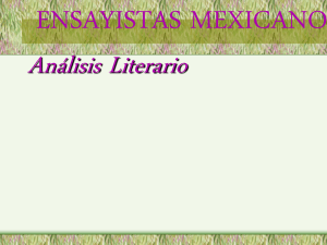 Novelistas mexicanos
