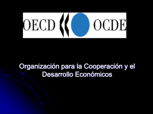 OCDE (Organización Para Cooperación Y Desarrollo Económico)