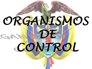 Organismos de control colombianos
